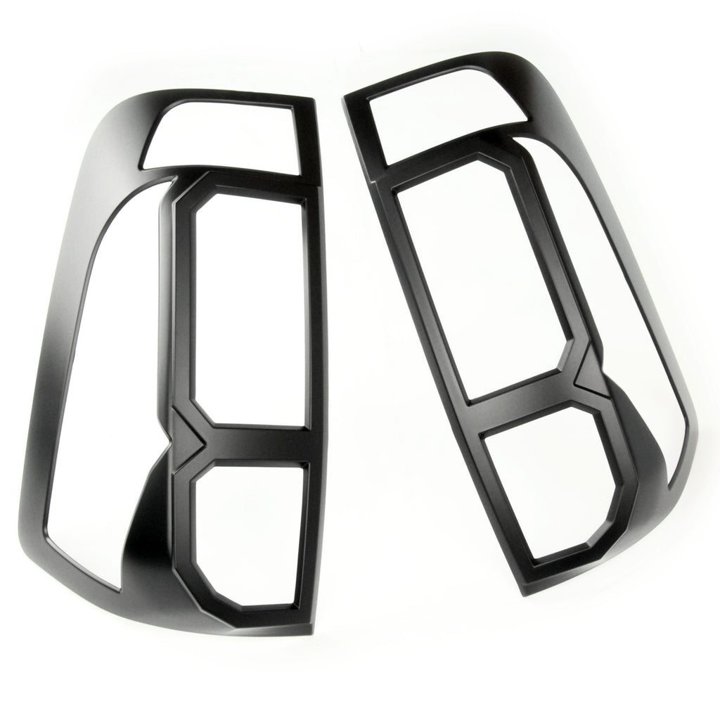 Matt Black Rear Tail Light Styling Covers for Nissan Navara 16-21 ...