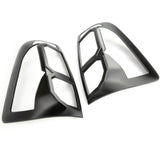 Matt Black Rear Tail Light Styling Covers for Nissan Navara 16-21