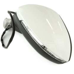 Pure White LC9A Complete Full Door Wing Mirror Left Side for VW Passat B8