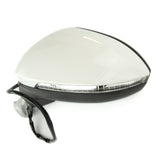 Pure White LC9A Complete Full Door Wing Mirror Left Side for VW Passat B8