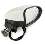 Pure White LC9A Complete Full Door Wing Mirror Right Side for VW Passat B8