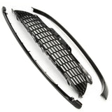 Gloss Black Front Bumper Grille & Surrounds for Mini Cooper S & JCW