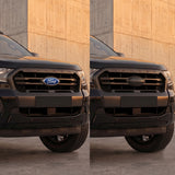 Ford Ranger Black Grille Smoked Badge Covers Front Rear Pair Gloss Emblem T6