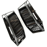 Audi S4 B9 2015-2019 All Gloss Black Front Bumper Grilles Left Right Pair Side A4