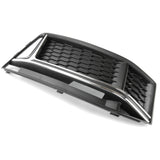 Audi S4 B9 2015-2019 Front Bumper Grille Silver Chrome Right Drivers Side A4