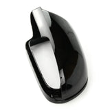 Gloss Black Painted Door Wing Mirror Cover Left Passenger Side to fit Skoda Octavia mk2