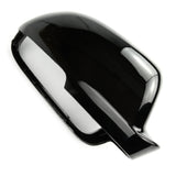 Gloss Black Painted Door Wing Mirror Cover Right Drivers Side to fit Skoda Octavia mk2