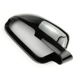 Gloss Black Painted Door Wing Mirror Cover Right Drivers Side to fit Skoda Octavia mk2