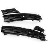 Skoda Octavia mk3 Facelift Front Lower Bumper Grilles Fog Light Covers Left Right Centre