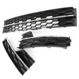 Skoda Octavia mk3 Facelift Front Lower Bumper Grilles Fog Light Covers Left Right Centre