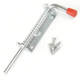 Heavy Duty Spring Loaded Sliding Latch Drop Bolt Trailer Gate Shed Door Galvanised