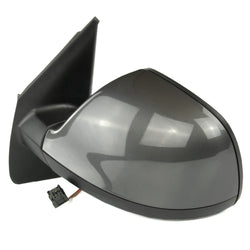 VW Transporter T5 Indium Grey Full Door Wing Mirror Left Passenger Side Painted