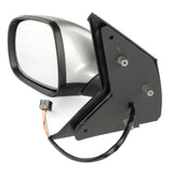 VW Transporter T5 Reflex Silver Full Door Wing Mirror Left Passenger Side Painted