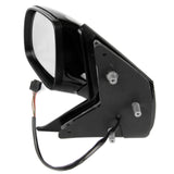 VW Transporter T5 Black Full Complete Door Wing Mirror Left Side Painted