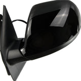 VW Transporter T5 Black Full Complete Door Wing Mirror Left Side Painted