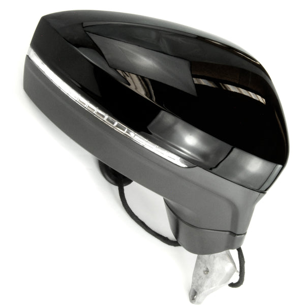 Black Complete Full Door Wing Mirror Right Drivers Side for VW Tiguan mk2