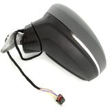 Complete Full Door Wing Mirror Left Passenger Side for VW Tiguan mk2