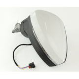Pure White Complete Full Door Wing Mirror Left Side for VW Tiguan mk2