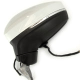 Pure White Complete Full Door Wing Mirror Left Side for VW Tiguan mk2