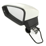 Pure White Complete Full Door Wing Mirror Left Side for VW Tiguan mk2