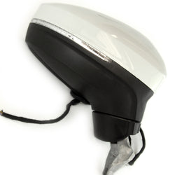Pure White Complete Full Door Wing Mirror Right Side for VW Tiguan mk2