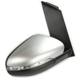 Reflex Silver Full Door Wing Mirror Right Drivers Side for VW Touran 2010-15