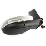 Reflex Silver Full Door Wing Mirror Right Drivers Side for VW Touran 2010-15