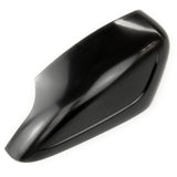 Black Door Wing Mirror Cover Cap Left Passenger Side for Volvo XC60 2008-2013