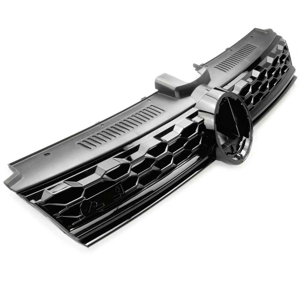 All Gloss Black GTI Style Honeycomb Front Grille for VW Golf mk7.5 Fac ...