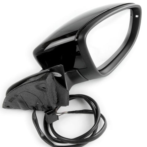 Painted Black Full Door Wing Mirror Right Drivers Side for VW