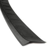 VW Passat B8 Estate Black ABS Plastic Rear Bumper Protector Scratch Guard