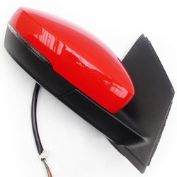 VW Polo 6r mk5 Full Complete Wing Mirror Right Drivers Side Flash Red