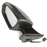 Grey Complete Door Wing Mirror Left Passenger Side to Fit VW Polo mk6 2018 - 2024