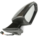 Grey Complete Door Wing Mirror Right Drivers Side to Fit VW Polo mk6 2018 - 2024