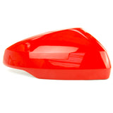 Red Painted Door Wing Mirror Cover Cap Right Drivers Side for VW Polo mk6 2018