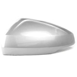 Silver Painted Door Wing Mirror Cover Cap Left Passenger Side for VW Polo mk6 2018