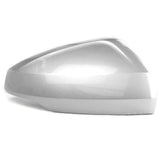 Silver Painted Door Wing Mirror Cover Cap Right Drivers Side for VW Polo mk6 2018