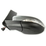 United Grey Full Door Wing Mirror Left Passenger Side for VW Touran 2010-15