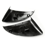 Gloss Black Door Wing Mirror Covers Caps Pair Side to fit Vauxhall Astra K / Insignia B