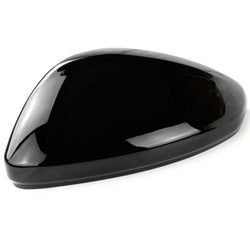 Gloss Black Door Wing Mirror Cover Left Passenger Side to fit Peugeot 208 2019>