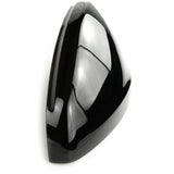 Gloss Black Door Wing Mirror Cover Left Passenger Side to fit Peugeot 208 2019>