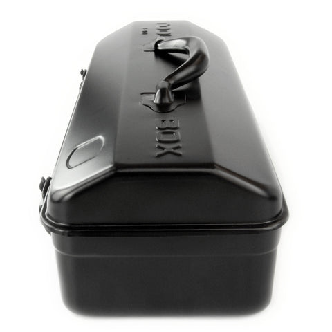 black metal tackle box Vintage Military Style Black Metal Tool Box Carry Handle Steel Storage – Underground Parts