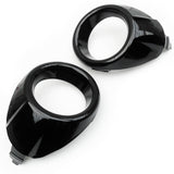 Smoked Badge Covers and Gloss Black Fog Light Surrounds for Ford Fiesta mk7