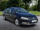 Painted Black Full Door Wing Mirror Right Drivers Side for VW Passat B7