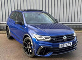 For VW Tiguan mk2 Gloss Black Door Wing Mirror Covers Caps Pair Left and Right