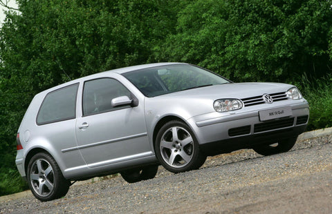 Matte silver VW Golf Mk4