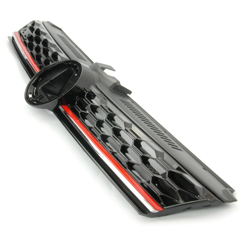 VW Golf mk7.5 Facelift 2017 GTI Style Honeycomb Front Grille ...