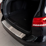 VW Passat B7 Estate Stainless Steel Metal Rear Bumper Protector Guard