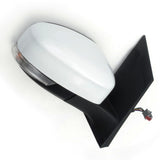 Ford Focus mk2 Complete Full Wing Mirror Right Drivers Side Frozen White