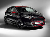Ford Fiesta mk7 Honeycomb Zetec S Style Front Grille Black & Red